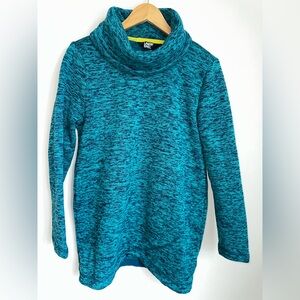 Lands End Cowl Neck Tunic Cozy Warm Medium